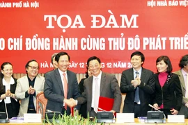 Báo chí đồng hành cùng Thủ đô phát triển