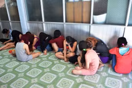 Triệt phá ổ mại dâm núp bóng cơ sở massage