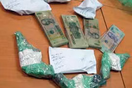 Triệt phá ổ nhóm ma túy lớn, thu 1 khẩu súng và 26 viên đạn