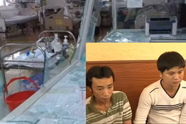 Say rượu điên cuồng đuổi đánh bác sĩ trong bệnh viện
