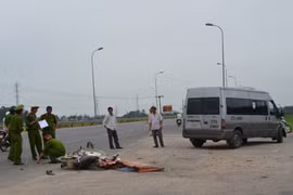 Xe khách gây tai nạn liên hoàn