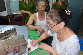 Bắt quả tang ổ đánh bạc dưới hình thức số đề