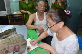 Bắt quả tang ổ đánh bạc dưới hình thức số đề