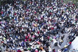 Hy Lạp: Biểu tình phản đối đóng cửa Đài phát thanh và truyền hình quốc gia