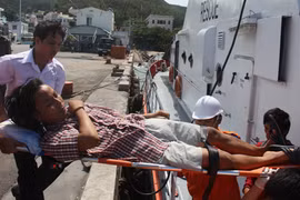 Cứu thuyền viên nước ngoài bị đâm thủng ngực trên biển Đông