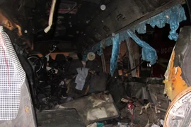 Danh tính các nạn nhân vụ tai nạn nổ xe 