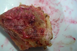 Nghệ An: Thịt lợn luộc chín bỗng xuất hiện màu đỏ thẫm