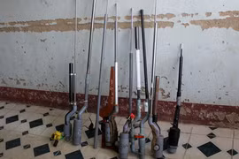 Xuất hiện súng tự chế lạ, rất nguy hiểm