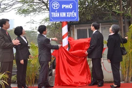 Hà Nội: Gắn biển con đường mang tên một Nhà báo - liệt sỹ