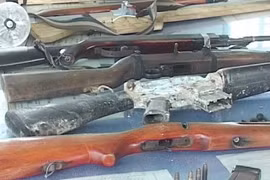  Quảng Nam: Thu hồi nhiều súng các loại
