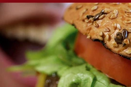 Bánh hamburger đắt nhất thế giới làm từ thịt nhân tạo