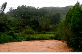 Lũ lên cao trên sông Kỳ Cùng và Lục Nam