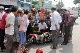 Tìm bị hại trong vụ cướp tại ngõ 268 Nguyễn Xiển