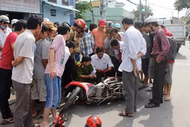Tìm bị hại trong vụ cướp tại ngõ 268 Nguyễn Xiển