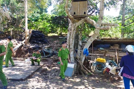 “Ngáo đá” đốt nhà bố mẹ đẻ giữa đêm khuya