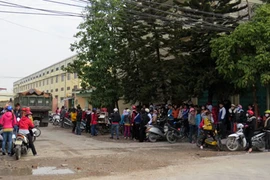 Hơn 600 Công nhân Giày Phúc An đình công đòi quyền lợi