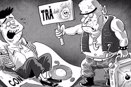 Khởi tố 8 đối tượng mang súng ngắn đi đòi nợ thuê