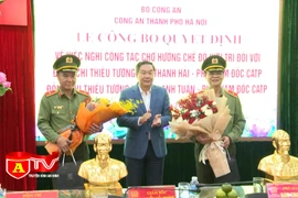 CATP Hà Nội công bố quyết định nghỉ chờ hưu trí đối với Thiếu tướng Đào Thanh Hải và Thiếu tướng Nguyễn Anh Tuấn