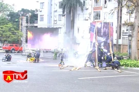 Diễn tập chữa cháy và cứu nạn, cứu hộ tại khách sạn Sheraton