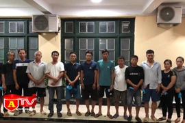 Triệt phá ổ nhóm khai thác cát trái phép trên tuyến sông Đuống