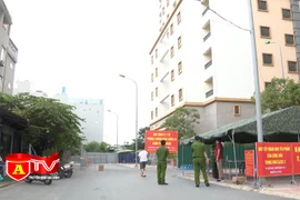 Đảm bảo an ninh, an toàn tại điểm phong tỏa, khu cách ly quận Thanh Xuân