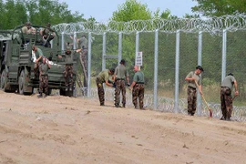 Hungary hoàn thành xây hàng rào ngăn nhập cư trên biên giới với Serbia