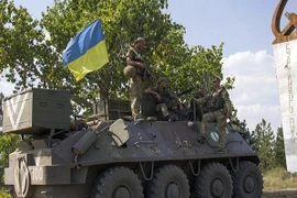 Ukraine tập trung khoảng 65.000 quân tại chiến tuyến gần Donetsk