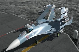 Nga tăng cường phi đội Su-33 bảo vệ không phận Bắc Cực