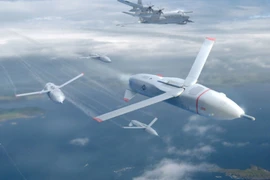 Mỹ thiết kế UAV phóng và hạ cánh trên máy bay đang bay