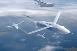 Mỹ thiết kế UAV phóng và hạ cánh trên máy bay đang bay