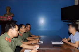 Cơ quan chức năng làm việc với đối tượng đăng tin thất thiệt liên quan ngân hàng 