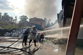 Nhà xưởng xảy cháy đã bị Công an xử phạt và đình chỉ do vi phạm