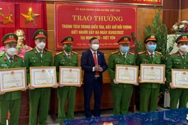 Khen thưởng lực lượng Công an điều tra, khám phá nhanh vụ án mạng 