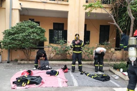 Tích cực rèn luyện sẵn sàng phòng ngừa 'giặc' lửa 