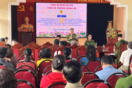 Đánh giá chất lượng Cảnh sát khu vực để nâng cao hiệu quả phục vụ nhân dân