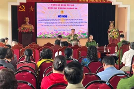 Đánh giá chất lượng Cảnh sát khu vực để nâng cao hiệu quả phục vụ nhân dân