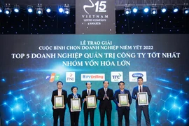 FPT được vinh danh Top 5 doanh nghiệp niêm yết xuất sắc