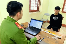 Bắt đối tượng mua bán ma tuý trên mạng xã hội