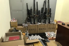 Thu giữ hơn 500 linh kiện chế tạo súng