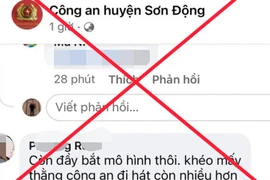 Xử phạt 7,5 triệu đồng đối tượng xuyên tạc lực lượng Công an trên mạng xã hội