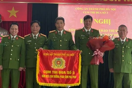 Cụm thi đua số 3, Công an Hà Nội tổng kết phong trào thi đua