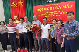 Hơn 50 hộ dân liên kết phòng ngừa cháy, nổ tại nơi sinh sống