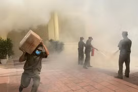 Kiểm tra, đánh giá khả năng ứng phó của lực lượng chữa cháy tại chỗ