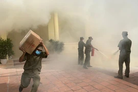 Kiểm tra, đánh giá khả năng ứng phó của lực lượng chữa cháy tại chỗ