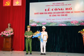 Điều động, bổ nhiệm Trưởng Công an quận Tây Hồ