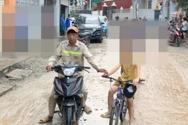 Đối tượng bịt mặt cướp tiền của học sinh giữa đường đã bị bắt