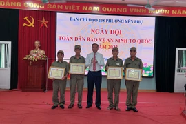 Tạo thế trận vững chắc trong phong trào bảo vệ ANTQ ở phường Yên Phụ