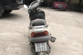 Thông báo tìm chủ sở hữu xe máy 