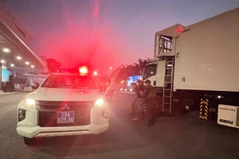 Diễn tập xử lý tình huống khẩn nguy tại Sân bay Quốc tế Nội Bài