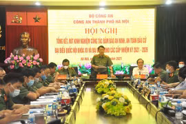 Công an Hà Nội góp phần quan trọng vào thành công của cuộc bầu cử 